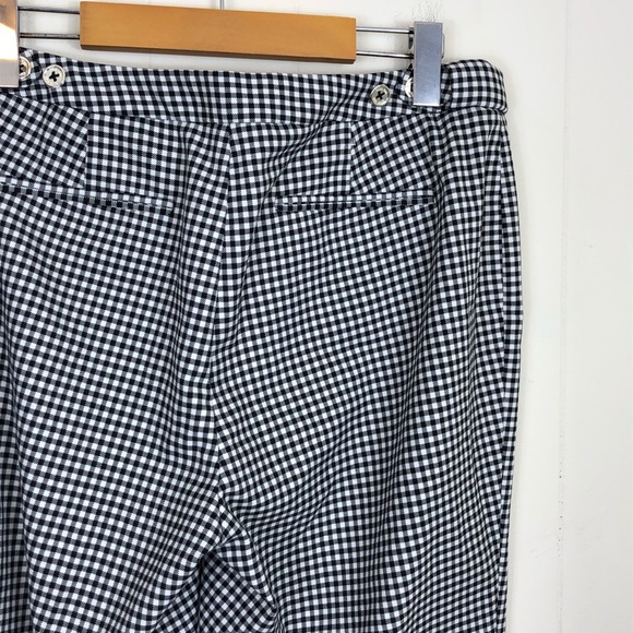 Calvin Klein Straight Fit Highline Checkered Dress Pants Sz 8 - Picture 8 of 10